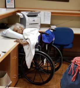 Woman left face down on a pillow at a nursing home while having difficulty breathing